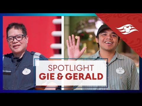 Disney Cruise Line Jobs | Spotlight - Father and Son, Gie and Gerald