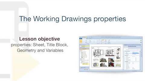 Edificius Tutorial - Working drawing properties - ACCA software