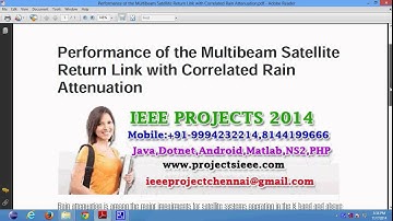 Performance of the Multibeam Satellite Return Link with Correlated Rain Attenuation