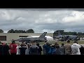 Riat 2024 Departures Day Hellenic Airforce F-16 fighter jets thunderous takeoff out of airtattoo
