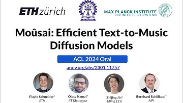 [Paper Intro@ACL 2024 Oral] Moûsai: Efficient Text-to-Music Diffusion Models