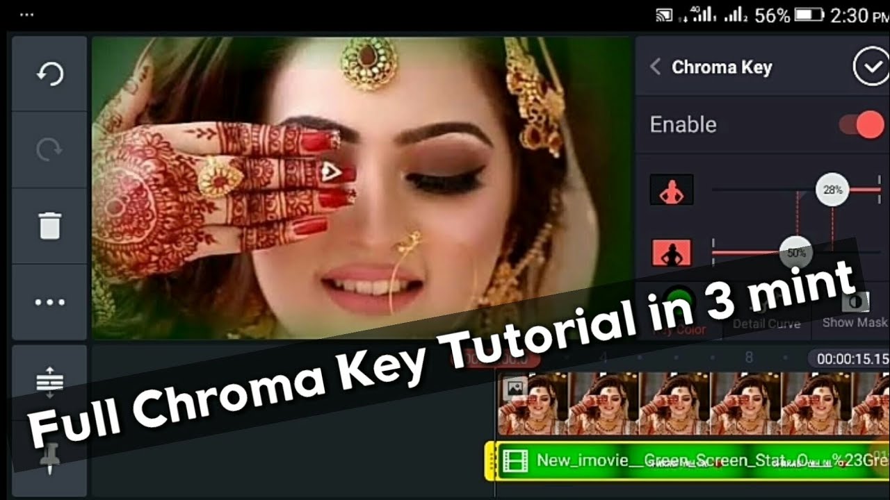 How To Use Chroma key Tutotial Full in 3 Mint Kinemaster - YouTube