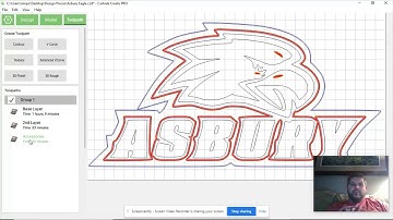Tutorial in Carbide Create for a Triple Layer Stacked Sign