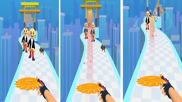 Throw and Slice Enemies !! Slice Disc 3D Action Gameplay Walkthrough (Android /IOS)