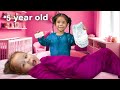 5 Year Old Becomes a MOM for a Day!