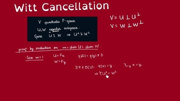 Witt Cancellation