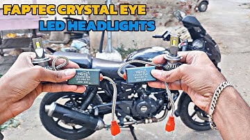 Faptec Crystal Eye High Power Bulb Install On Pulsar 220F | Peter Vlogs Tamil