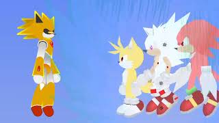 Sonic Metallixs Rampage Stick Nodes Animation