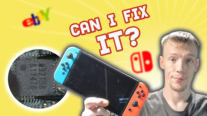 Can I Fix This £72 Broken Nintendo Switch From eBay? Surely It's Worth A Try?!