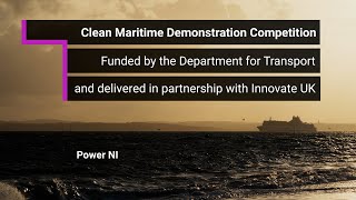 Power NI: Clean Maritime Demonstrator Competition winner