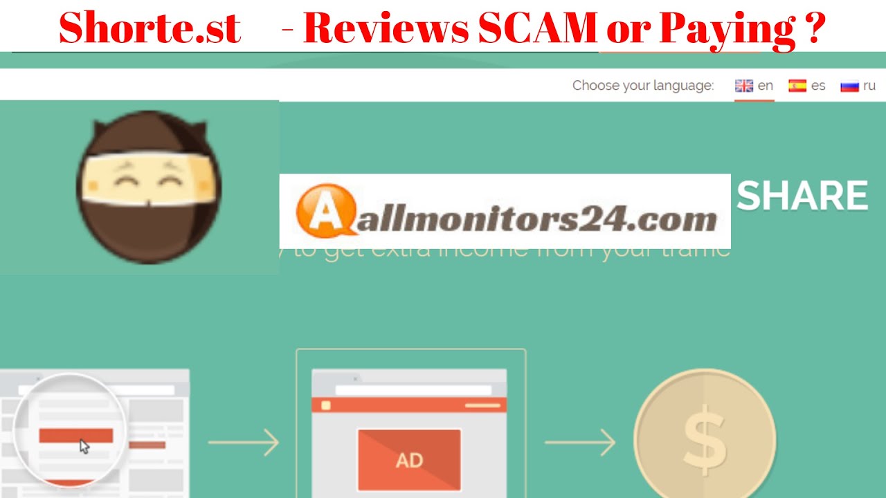 shorte.st, Reviews Scam Or Paying ?