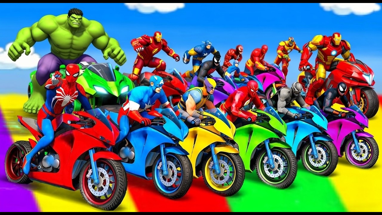 الرجل العنكبوت انقاذ باتمان Spider-Man Rescue batman vs iron man vs venom funny Game GTA 5 superhero