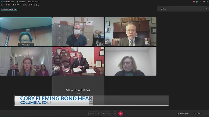 Cory Fleming granted bond during Thursday hearing