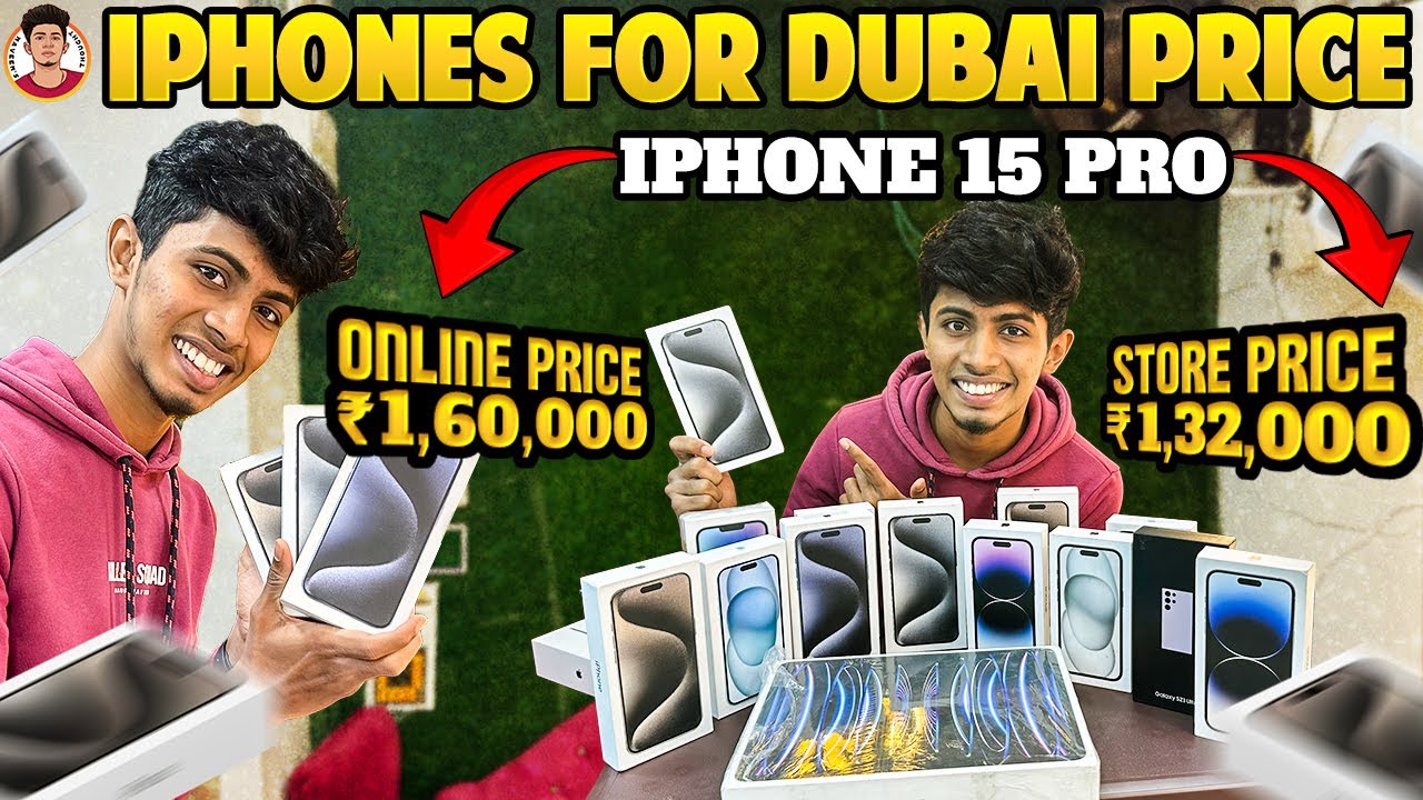 iPhones for Dubai Price Iphone 15 pro max ₹1,32,000 Only💥 Naveen’s