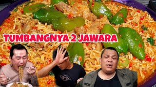 WOW!! INDOMIE NYEMEK TERASI GENDOT AND HUNDREDS OF THE WORLD'S SPICIEST CHEESE NUTS WITH COW'S MI...