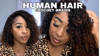 Human Hair Crochet Braids Micro Link Loop Qvr Hair