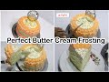 How to make buttercream icing   perfect buttercream frosting for birt.ay cake 