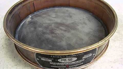 Gradation/Sieve Analysis