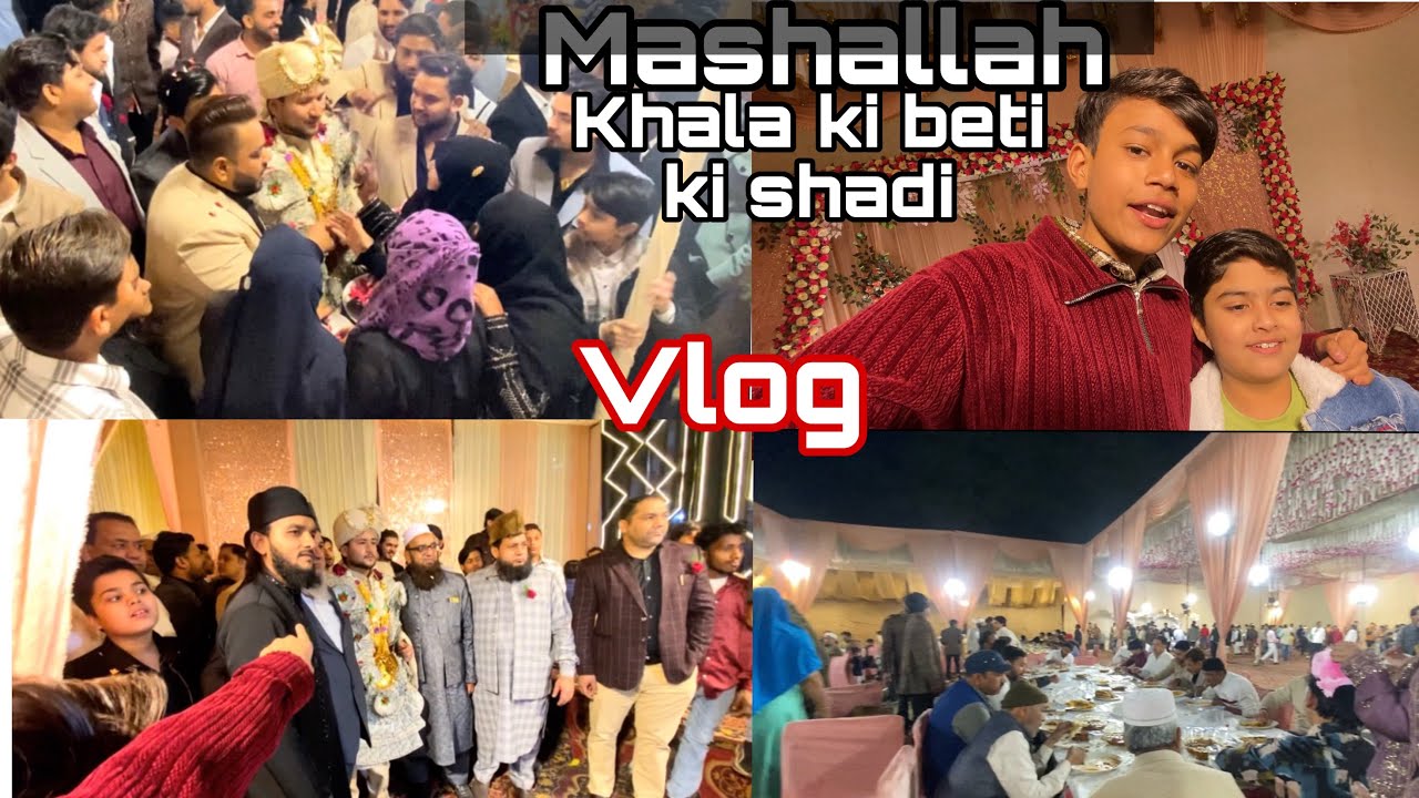 Alhamdillilah ♥️khala ki beti shaadi done 👍baarat entry zabaradast 🥳