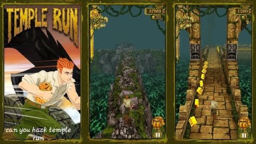 can you hack temple run - game guardian hacking series EP 1