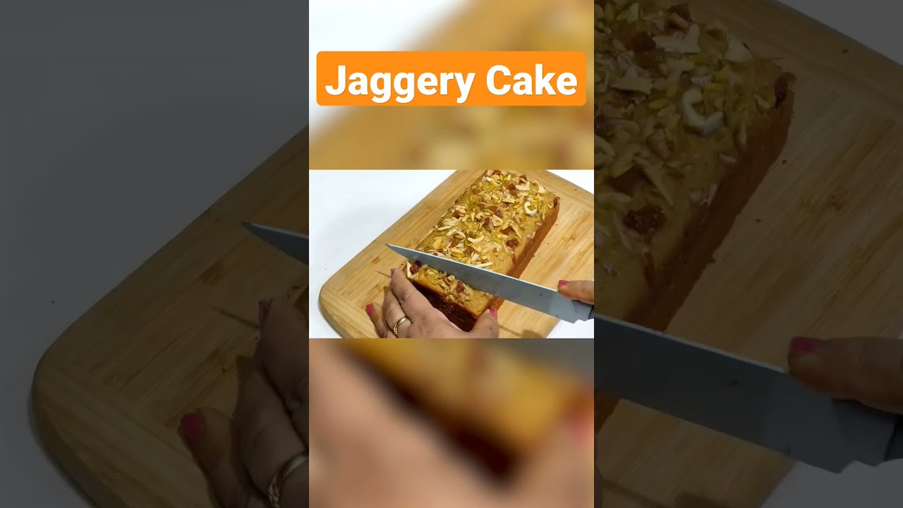 Jaggery cake recipe in hindi | Indian cake | 