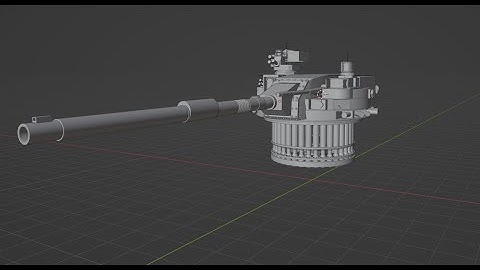 Blender Animation Knight ABM-7 MBT Autoloader System