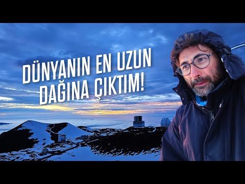 Video: Dünyanın en yüksek dağı Hawaii'de