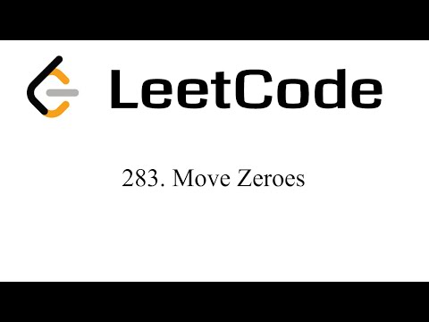 [Leetcode 283] [Python3] Move Zeroes