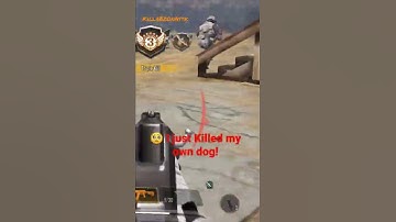 Wait....I did what? (I accidentally kill my K9) 🥺 CoD Mobile Tournament Gameplay 😂