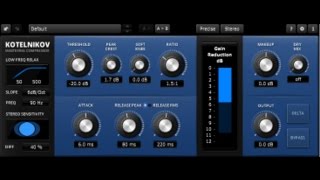 Free - KOTELNIKOV - Dynamics Processor  TOKYO DAWN LABS - Audio Plug-in