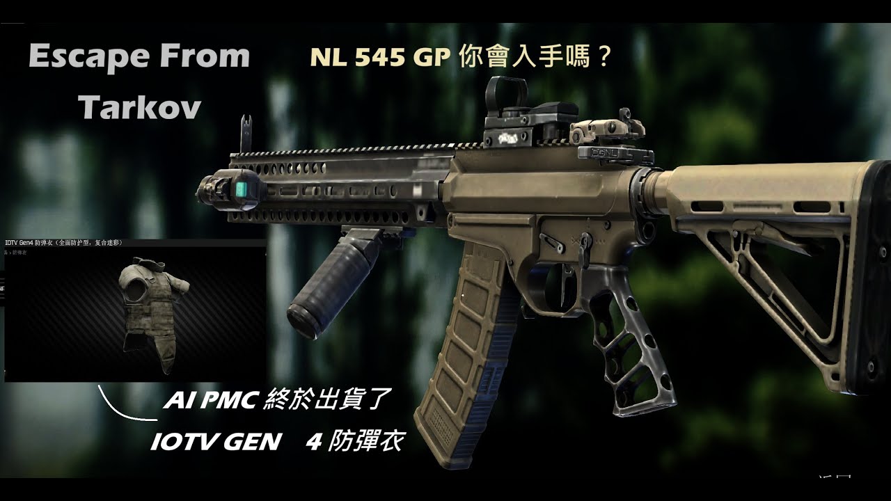【PUNAN】一把25萬的 NL545 GP 表現如何？ —  Escape From Tarkov PVE