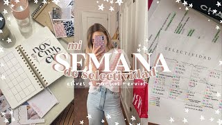 MI SEMANA DE SELECTIVIDAD || estrés, mental breakdown... | Marina Ggie