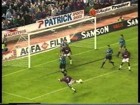 Aston Villa vs Inter Milan - UEFA Cup 1994/95 - Oh...