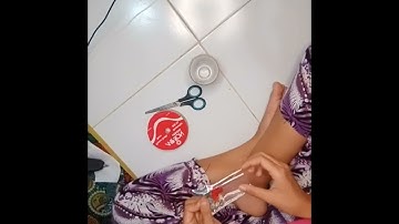 How to make a Flower Vase from used bottle//procedure text