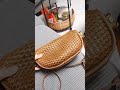 主顧收貨拍攝影片,真皮編織手作り 鞣製 馬鞍包 M9121號,李記手工真皮