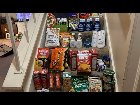 Kroger haul 3/8!! 77% savings on grocery and household items!!