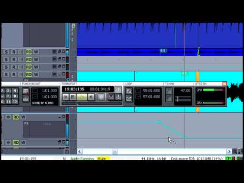 Sonar Fades and FX