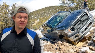 “Huge Announcement” Wales Canyon Strikes Again Ford 150 Stuck In Deep Mud Pit!