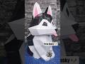 Pintado de perrito Husky #papercraft #dog #paperart