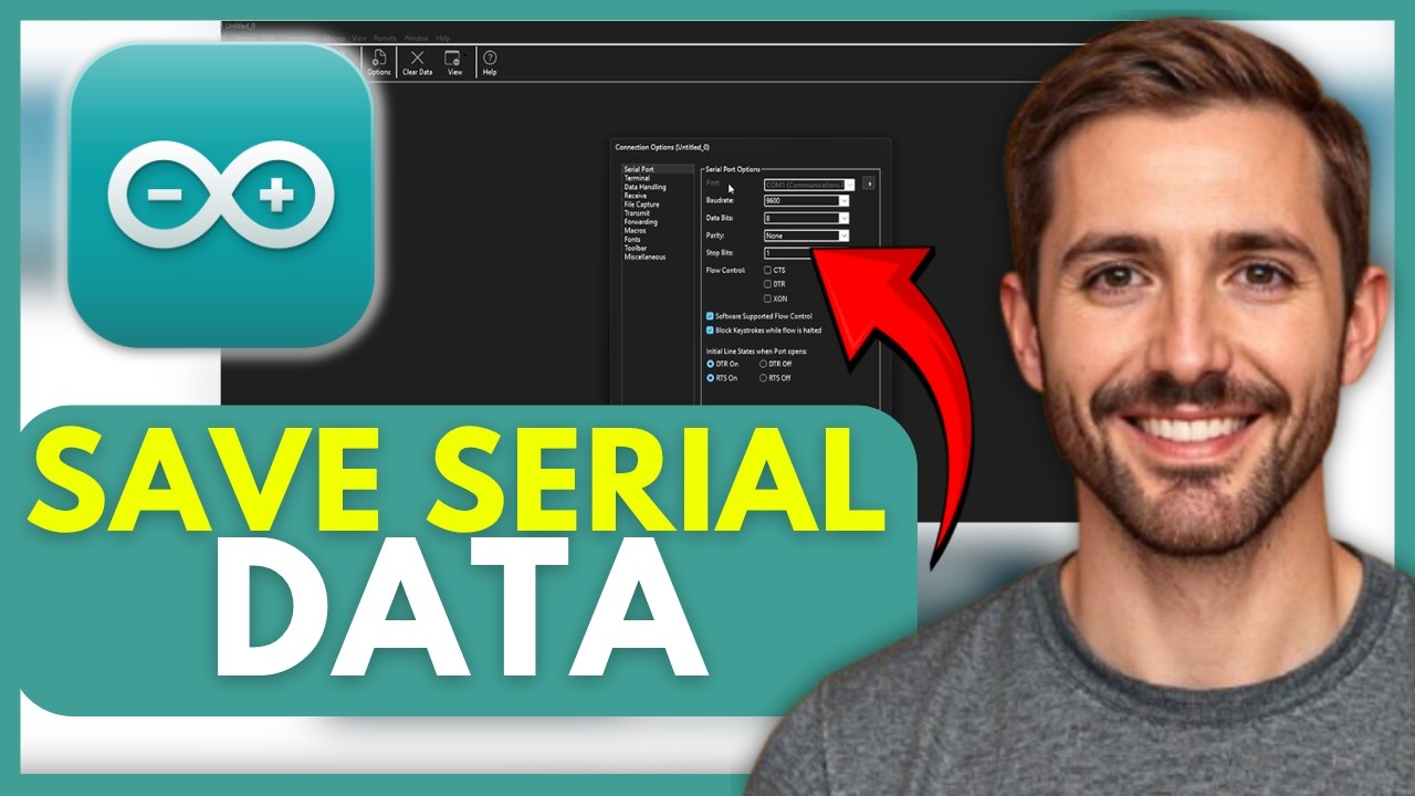 How To SAVE Arduino Serial Data To TXT File (EASY) 2026 - YouTube