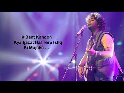IJAZAT - lYRICS  - ARIJIT SINGH - MEET BROS,  Shabbir Ahmed , Sunny leone, Tanuj v | One Night Stand