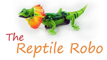 Reptile Robo(Infrared Sensored Interactive Lizard)