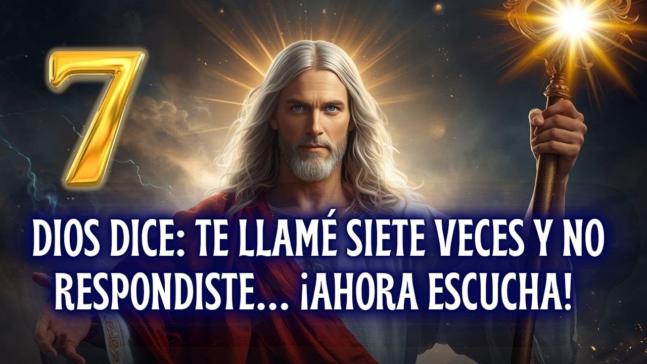 ⚠️ DIOS DICE: TE LLAMÉ SIETE VECES Y NO RESPONDISTE... ¡AHORA ESCUCHA!