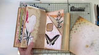 Craft with Me - Altered Book - Finishing