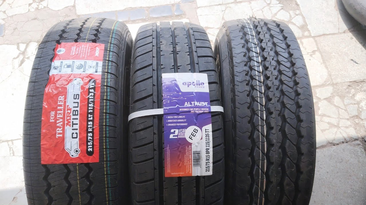 MRF Apollo Jktyre 215/75r15 Tyre Review #newtyre - YouTube