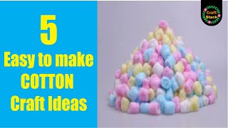 How To Color Cotton Balls For Crafting (Video) - Life Should Cost Less