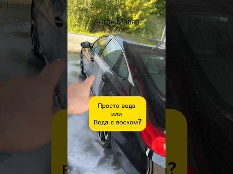 Как Вы моете авто? #автолайфхаки #антонмаляр #автосоветы #авто #shorts #мойкасамообслуживания #diy