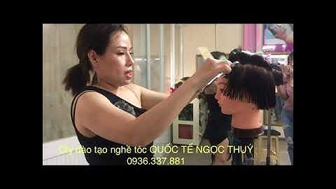 Học cắt tóc căn bản.cty đào tạo nghề tóc NGỌC THUÝ 0936337881