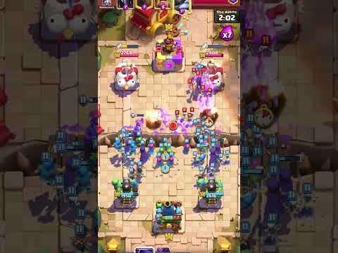 dikeroyok satu kabupaten #CR. #clashroyale #indonesia #gaming