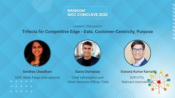Trifecta for Competitive Edge - Data, Customer-Centricity, Purpose | GCC Conclave 2022 | nasscom